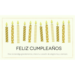 Tarjeta Postal Cumple 05. Sf