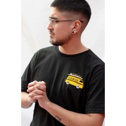 REMERA XXL CAMINO. NEGRA. JDC.