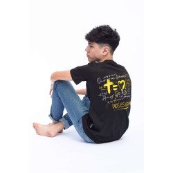 REMERA XXL DIOS ES AMOR. NEGRA.JDC