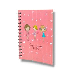 CUADERNO A5 ANILLADO TAPA FLEXIBLE...