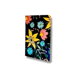 CUADERNO A5 ABROCHADO.TAPA FLEXIBLE....