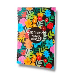 CUADERNO A4 ANILLADO TAPA FLEXIBLE SF...