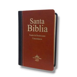 BIBLIA BOLSILLO 046 CLMFB MARRON Y NEGRO