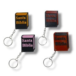 LLAVERO ACRILICO 3D. BIBLIA