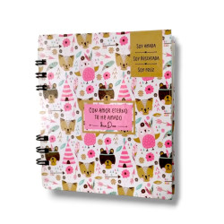 CUADERNO CUADRADO CHICO TAPA DURA...