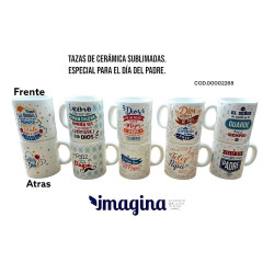 TAZA DE CERAMICA SUBLIMADA.- ESPECIAL...