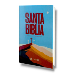 BIBLIA MEDIANA  NVI TAPA DURA  CRUZ...