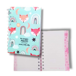 CUADERNO CHICO TIPO DIARIO -NO TENGAS...