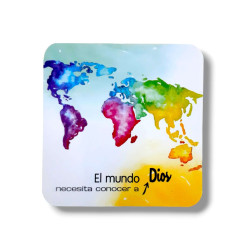 POSA VASO. MODELO: EL MUNDO. 04